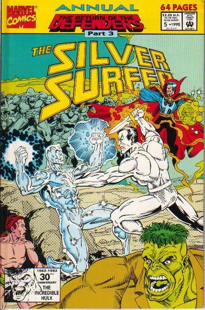 Silver Surfer Annual #5, couverture