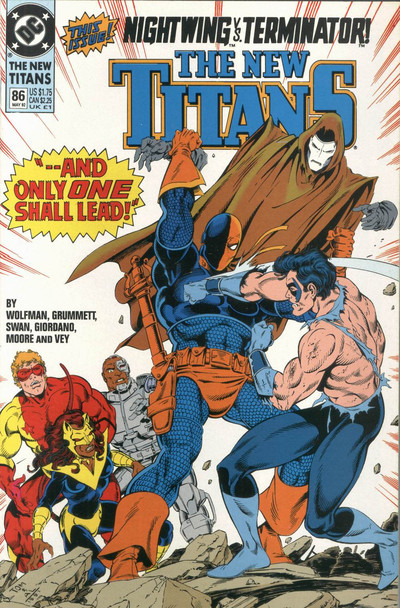 New Titans #86, couverture