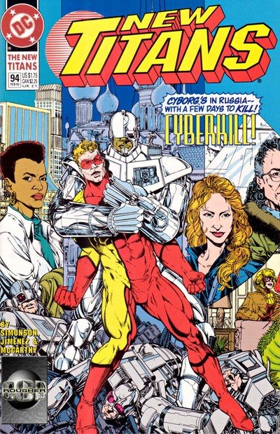New Titans #94, couverture