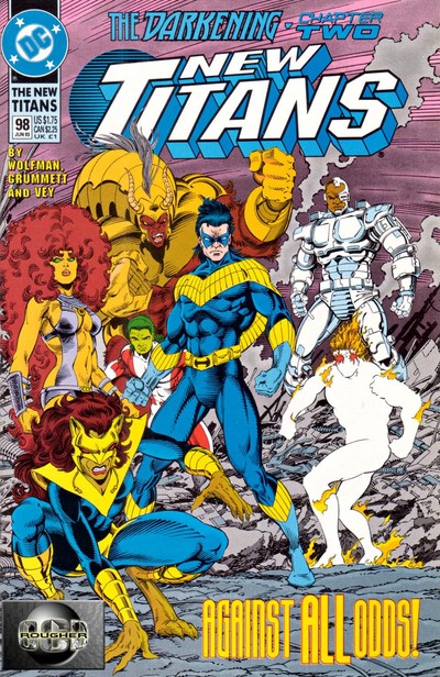 New Titans #98, couverture