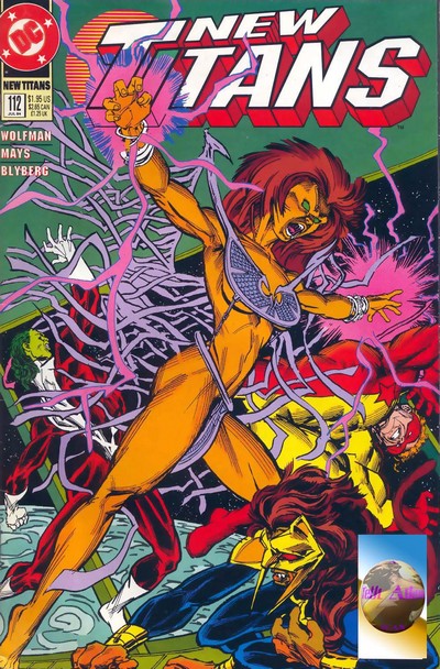 New Titans #112, couverture