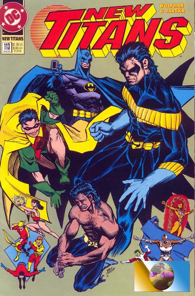 New Titans #113, couverture