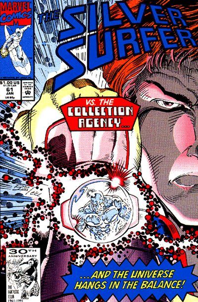 Silver Surfer #61, couverture