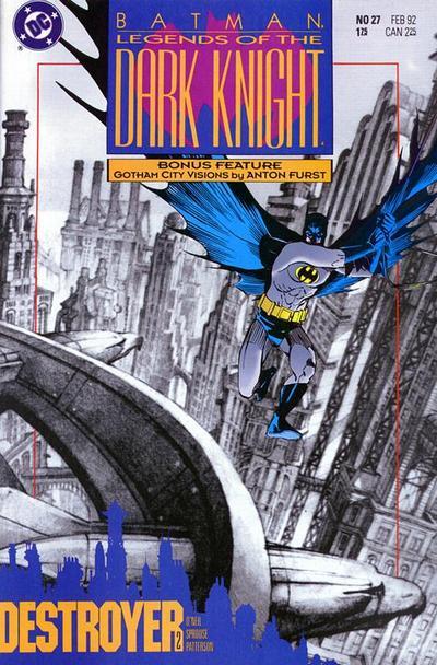 Legends Of The Dark Knight #27, couverture