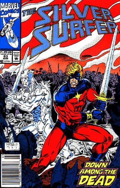 Silver Surfer #63, couverture
