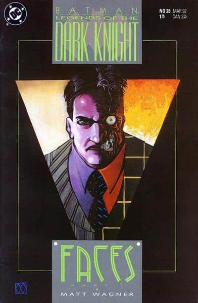 Legends Of The Dark Knight #28-30 - Complete Story "Faces", couverture