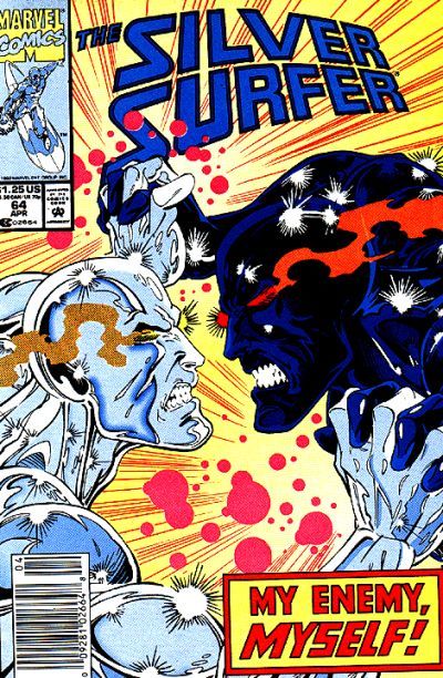Silver Surfer #64, couverture