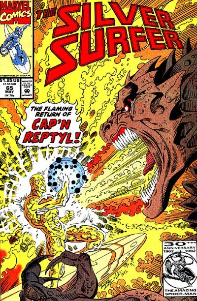 Silver Surfer #65, couverture