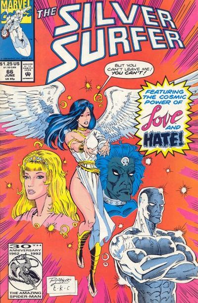 Silver Surfer #66, couverture