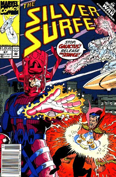 Silver Surfer #67, couverture