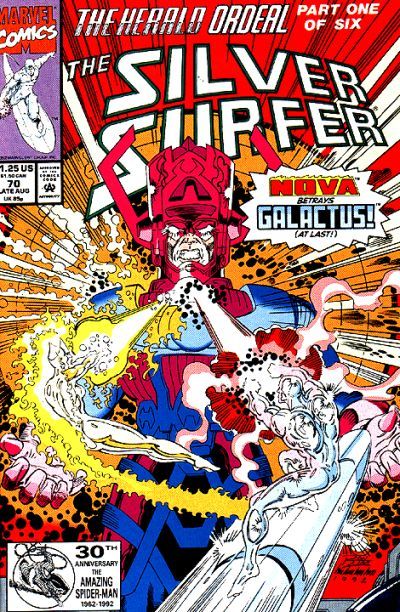 Silver Surfer #70, couverture