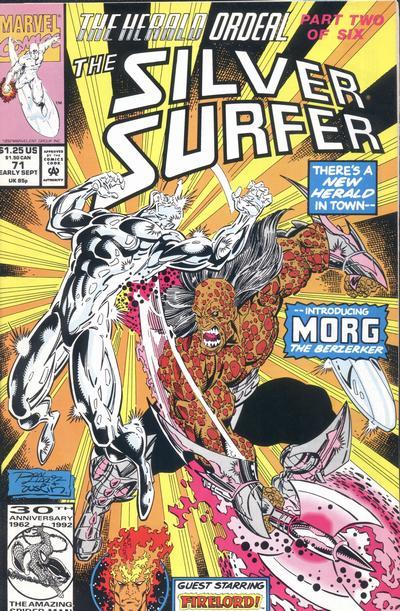 Silver Surfer #71, couverture