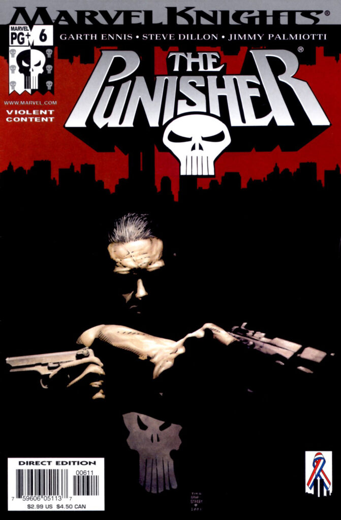 Punisher #6, couverture