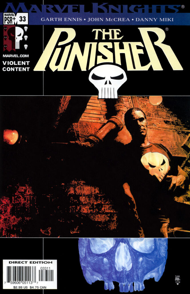 Punisher #33, couverture
