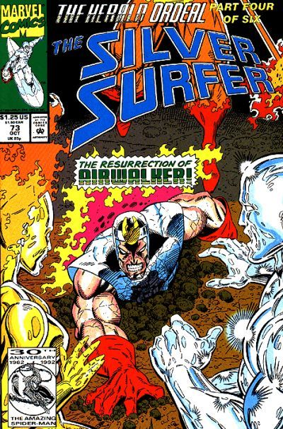 Silver Surfer #73, couverture