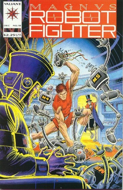 Magnus Robot Fighter #19, couverture