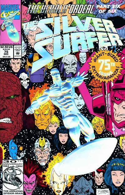 Silver Surfer #75, couverture