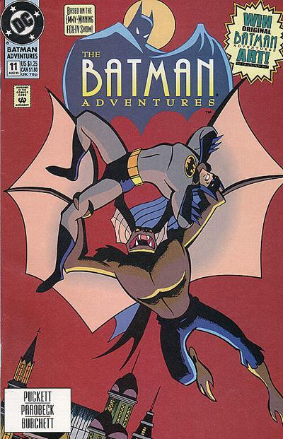 Batman Adventures #11, couverture