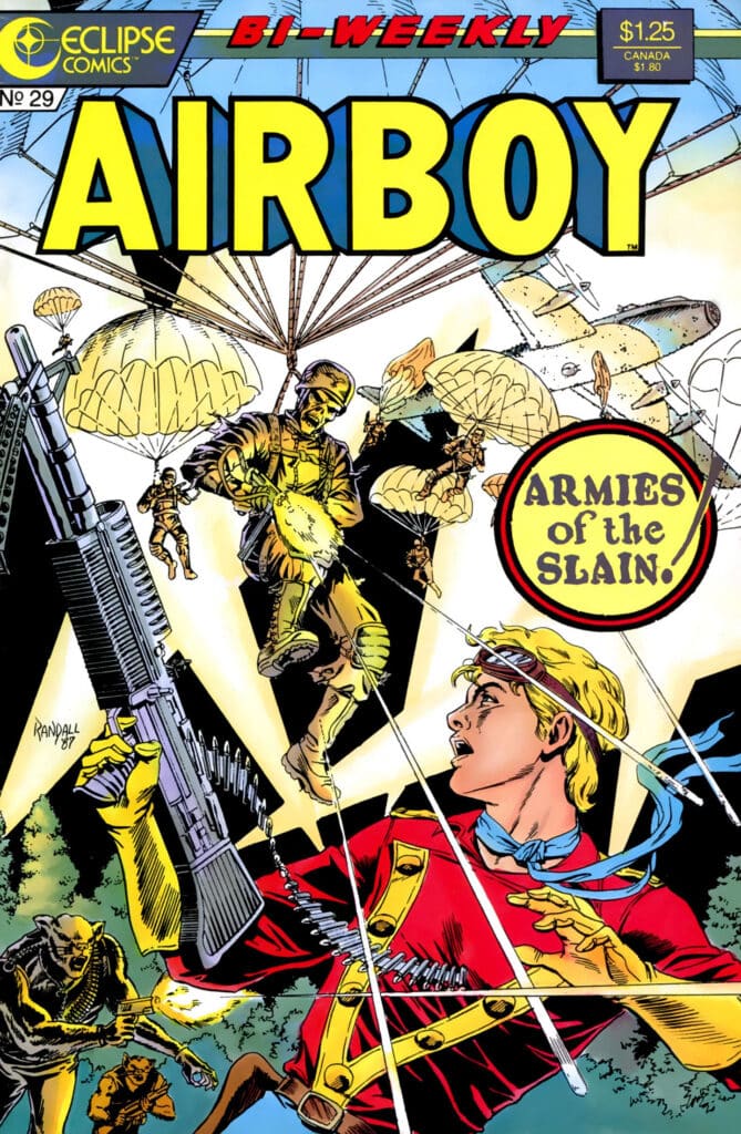 Airboy #29, couverture