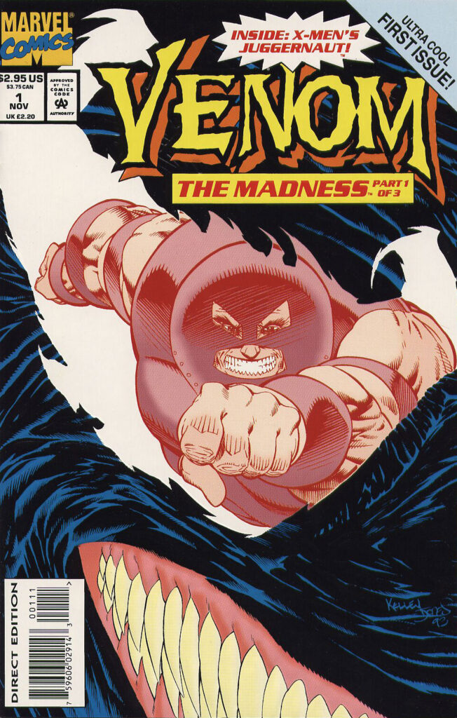 Venom: The Madness #1, couverture