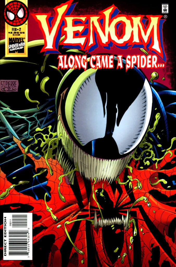 Venom: Along Came A Spider #2, couverture