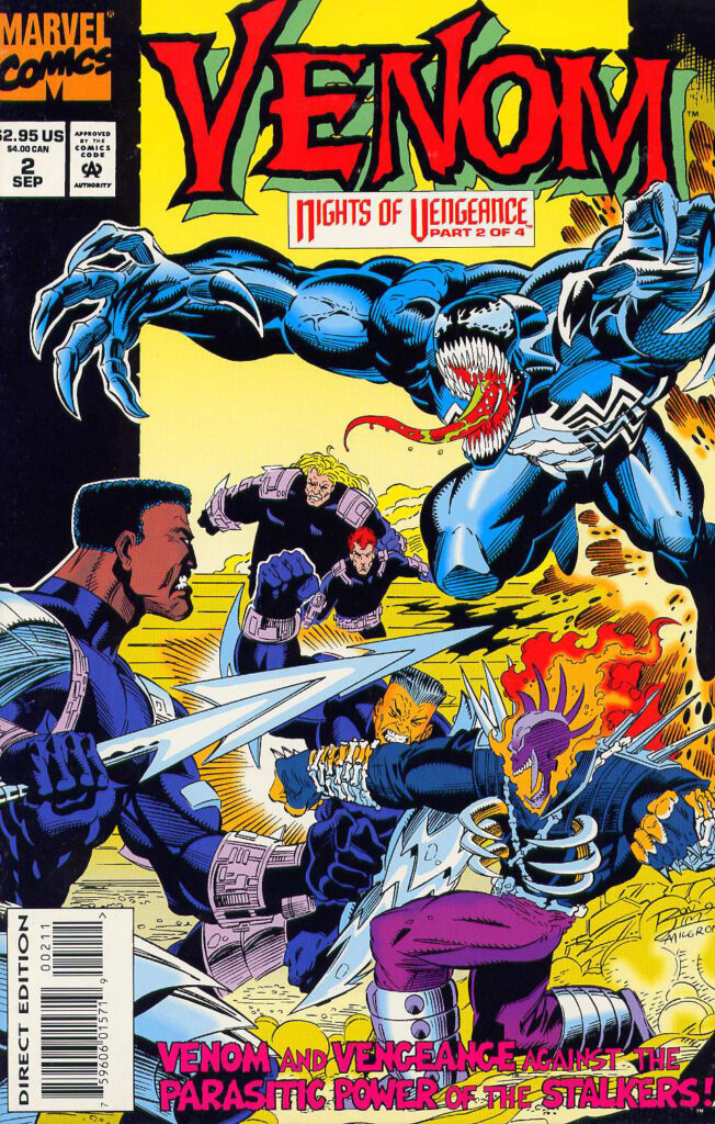 Venom: Nights Of Vengeance #2, couverture