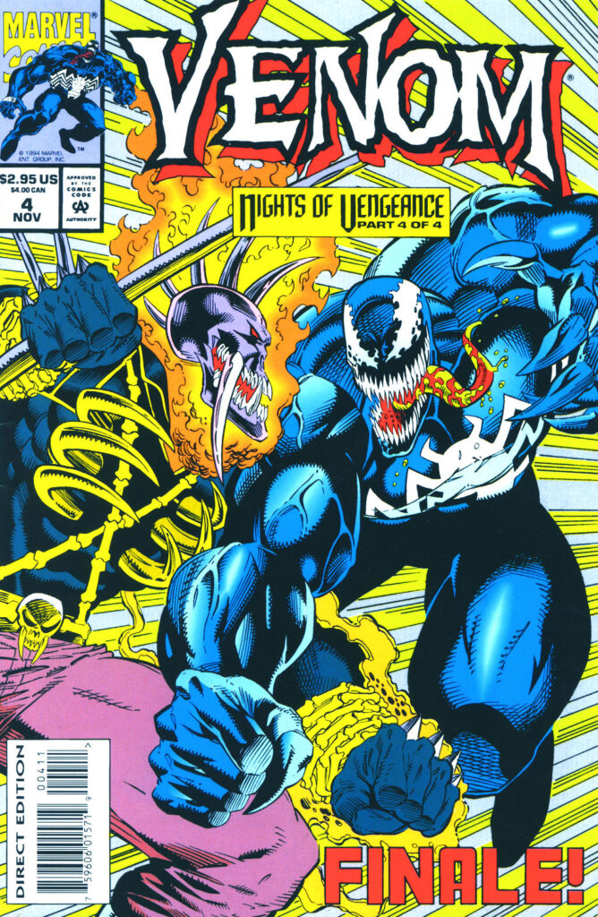 Venom: Nights Of Vengeance #4, couverture