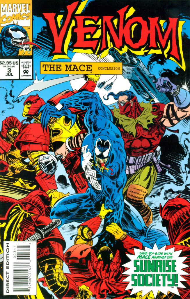 Venom: The Mace #3, couverture