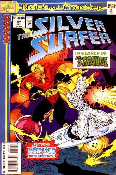 Silver Surfer #87, couverture