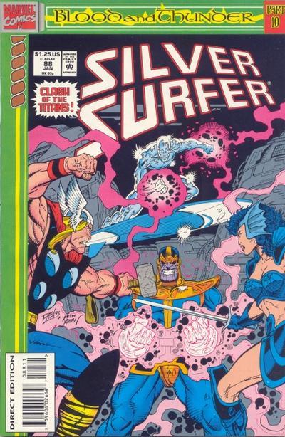 Silver Surfer #88, couverture