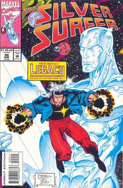 Silver Surfer #90, couverture