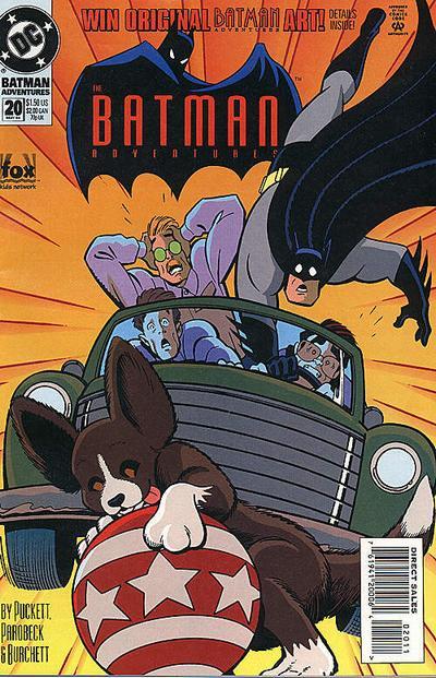 Batman Adventures #20, couverture