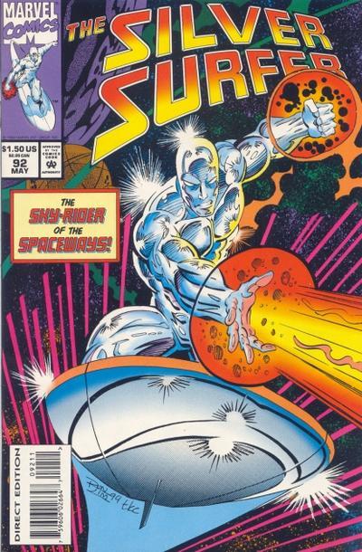 Silver Surfer #92, couverture