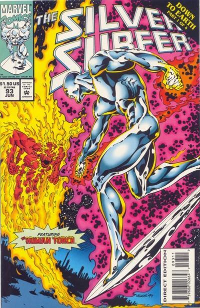 Silver Surfer #93, couverture