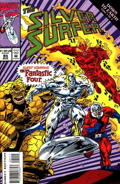 Silver Surfer #95, couverture