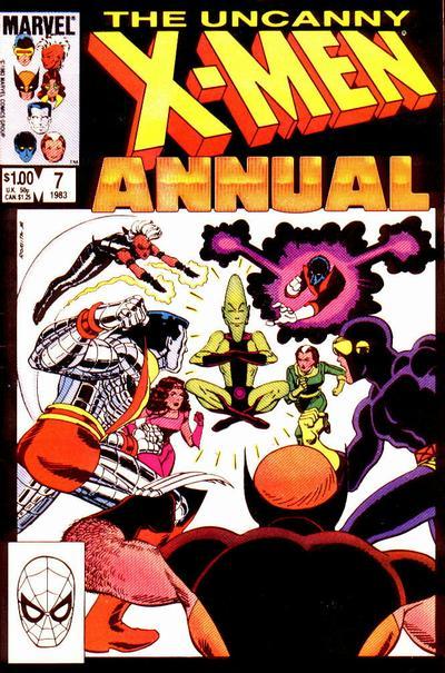 Uncanny X-Men Annual #7, couverture