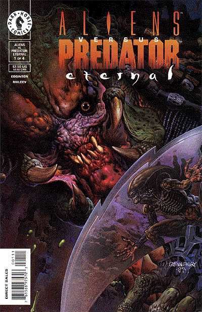 Aliens Vs. Predator: Eternal #1, couverture