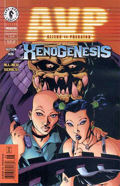 Aliens Vs. Predator: Xenogenesis #1, couverture