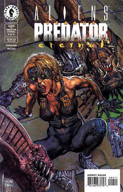 Aliens Vs. Predator: Eternal #4, couverture