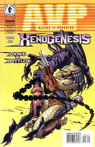 Aliens Vs. Predator: Xenogenesis #3, couverture