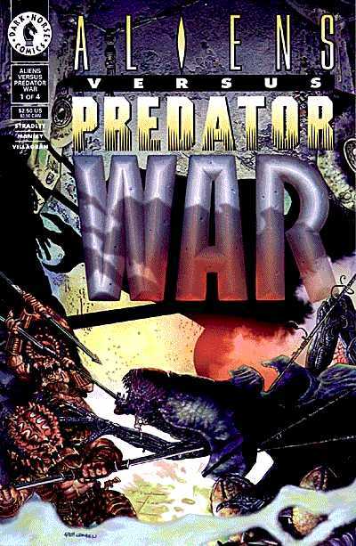 Aliens Vs. Predator: War #1, couverture
