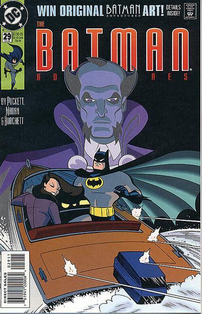 Batman Adventures #29, couverture