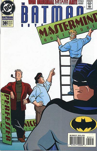 Batman Adventures #30, couverture