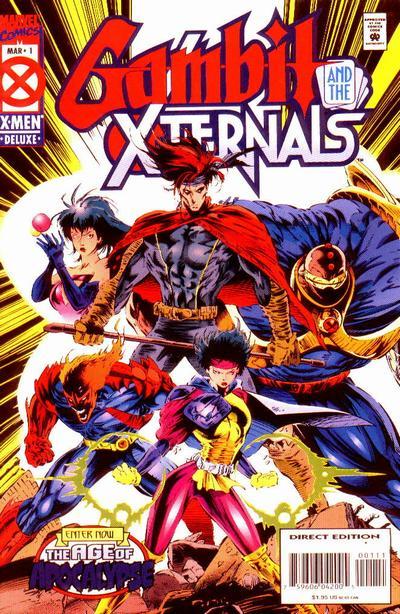 GAMBIT & THE X-TERNALS #1-4 - COMPLETE SET, couverture