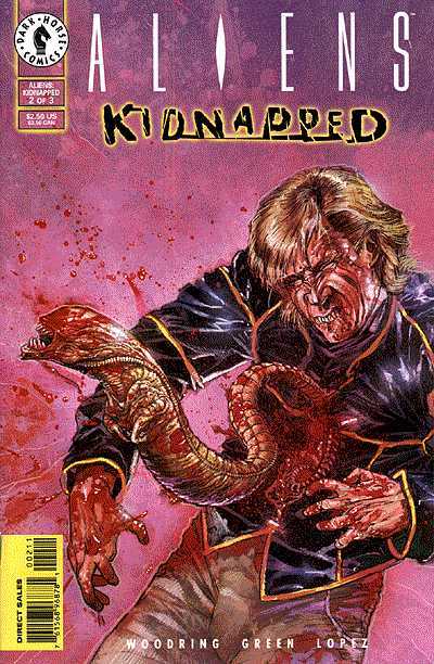Aliens: Kidnapped #2, couverture