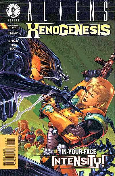 Aliens: Xenogenesis #1, couverture