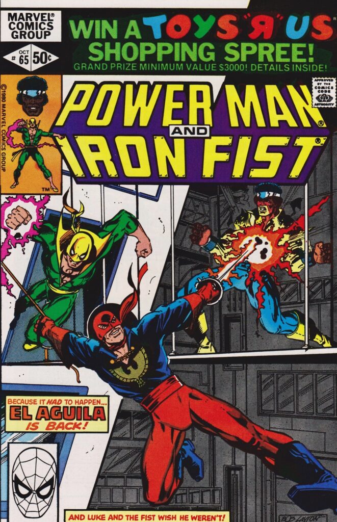 POWER MAN & IRON FIST #65, couverture