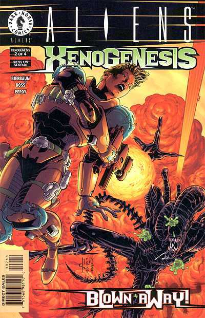 Aliens: Xenogenesis #2, couverture