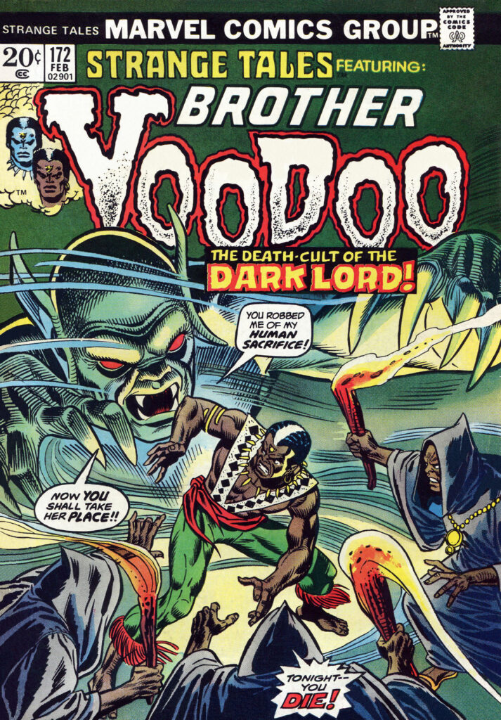 Strange Tales #172, couverture
