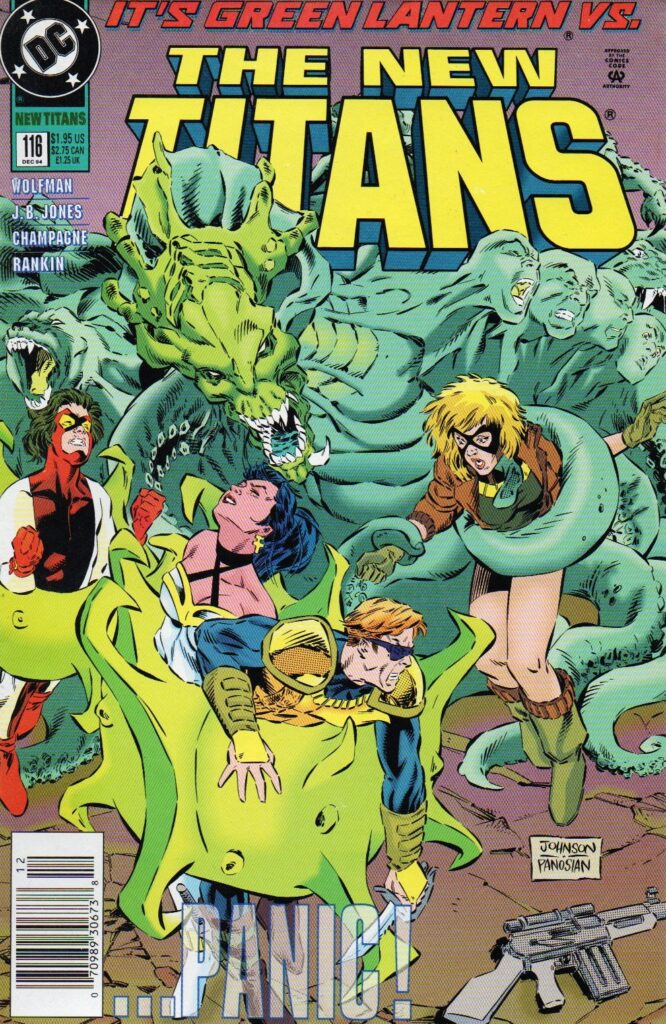 New Titans #116, couverture